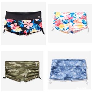 PINK GYM TO SWIM SHORTIE